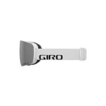 Giro Contour RS Asian Fit Ski Goggles – Snowboard Goggles for Men & Women – White Wordmark Strap with Vivid Onyx/Vivid Infrared Lenses