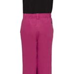 Arctix Kids Limitless Fleece Top Bib Overalls, Fuchsia, Medium