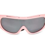 Barbie Girls Ski Goggles for Winter Snow Sport Girl Snowboarding Goggle for Little Kids (Pink)