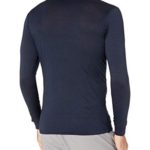 Amazon Essentials Men’s Lightweight Performance Long-Sleeve Base Layer Shirt, Navy, Medium