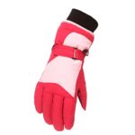 Aniywn Winter Gloves for Kids, Windproof Waterproof Winter Warm Insulated Thermal Gloves for Skiing Skating Snowboarding