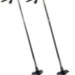 WINGET Carbon Fiber Mountain Alpine Ski Poles Shaft Length 53.1″ XA-50135