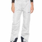 Arctix Women’s Insulated Snow Pant Petite Inseam (Medium Petite, White)