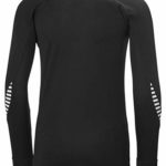 Helly Hansen Kids’ Big Juniors HH LIFA Dry Set Baselayer, 998 Black, 10