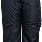 Cherokee Boys & Girls Insulated Ski Snow Pants, Size 16/18, Black’