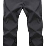 Men’s Soft Shell Waterproof Winter Snow Ski Snowboarding Pants Fleece Cargo Hiking Pants
