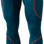 Tesla TM-YUP43-FGN_X-Large Men’s Emboss Pants Thermal Wintergear Compression Baselayer Sports Leggings YUP43