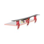 SWIX T149-50 Ski Vise With 50mm Wide Jaws | Durable Adjustable Clamps For Waxing And Tuning Alpine & Downhill Skis