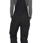 Arctix Women’s Essential Insulated Bib Overalls, Black, X-Large/Regular