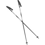 2015 Brand new Swix black/silver Techlite alpine ski poles Swix NEW (115cm)