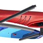 YUANSHI Ski & Snowboard Ceiling Storage Rack – Double SUP & Surf Ceiling Storage Rack- Hi-Port 2 Overhead Hanger Mount-Multifunctional Ceiling Storage Rack-Home,Garage & Shop