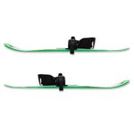 Sola Winnter Sports Kid’s Beginner Snow Skis and Poles with Bindings Age 3-4 (Tiger), 27.25 x 3.5 inch (SLKS101)