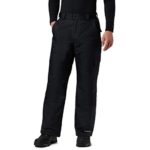 Columbia Men’s Standard Snow Gun Pant, Black, Medium