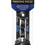 Cascade Mountain Tech 100% Carbon Fiber Quick Lock Trekking Poles with EVA Grip & Carry Case