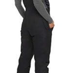 ARCTIX Women’s Essential Insulated Bib Overalls, Black, Medium/Regular