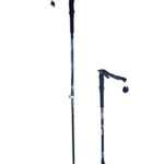 WSD Telescopic Adjustable Ski Poles Alpine/Downhill Adult ski 115cm -135cm (45″ to 53″) Aluminum 7075 Pair with Baskets New
