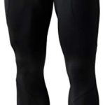TSLA Men’s Thermal Wintergear Compression Baselayer Pants Leggings Tights, Thermal Athletic(yup43) – Black, Large