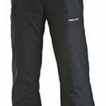 Arctix Women’s Insulated Snow Pant, Black, X-Small/Regular