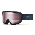 Smith Optics Frontier Unisex Snow Winter Goggle – French Navy, Ignitor Mirror