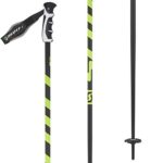 Scott World Cup Strike Ski Poles – 125cm/Black-Yellow
