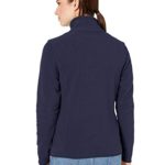 Amazon Essentials Women’s Classic Fit Long-Sleeve Quarter-Zip Polar Fleece Pullover Jacket, Navy, Small
