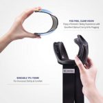 OutdoorMaster OTG Ski Goggles – Over Glasses Ski/Snowboard Goggles for Men, Women & Youth – 100% UV Protection (Black Frame + VLT 10.1% Grey Lens)
