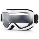 JULI Ski Goggles,Winter Snow Sports Snowboard Over Glasses Goggles with Anti-fog UV Protection Double Lens for Men Women & Youth Snowmobile Skiing Skating