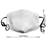 Mouth Cover for Women,Face Mask Reusable Washable Cloth for Men Hipster Cartoon Cat with Glasses Hearts and Stripes and Quot