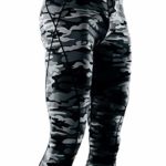 DRSKIN] Tight 3/4 Compression Pants Base Layer Running Pants Men (XL, MG809)