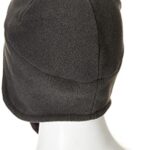 Carhartt Men’s Fleece 2-In-1 Headwear,Charcoal Heather,One Size