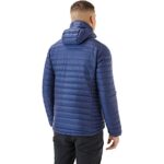 Rab Men’s Microlight Alpine Down Jacket for Hiking, Climbing, and Skiing – Deep Ink (Denim) – Medium