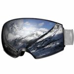 WhiteFang Ski Goggles PRO for Men Women & Youth, Over Glasses Anti-Fog UV400 Protection Snow Goggles, Magnet Dual Layers Lens Snowboard Goggles OTG
