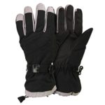 Women’s Waterproof / Thinsulate Lined Ski Glove Black, Medium