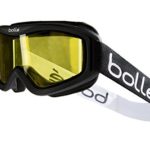 Bolle Mojo Snow Goggles (Matte Black, Lemon Lens)