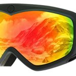picador Ski Goggles Over The Glasses with Anti-Fog UV400 Protection Lens for Youth and Kids (White)