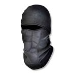 Ergodyne N-Ferno 6823 Winter Ski Mask Balaclava, Wind-Resistant Face Mask, Thermal Fleece, Black