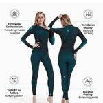 NOOYME Thermal Underwear for Women Base Layer Women Cold Weather,Long Johns for Women Classic Blue