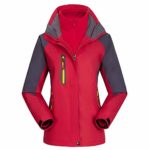 Uinta Outerwear Mountain Ski Jacket | Best Women’s Coat for Waterproof, Windproof, Two-Layer Warmth in Snow or Rain (Red, XXL)
