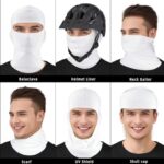 Ezovino 4 Pack Balaclava Ski Face Mask for Men Women,Cooling Neck Gaiter Full Head Mask Face Cover