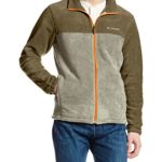 Columbia Men’s Steens Mountain Full Zip 2.0 Soft Fleece Jacket, Cypress/Peatmoss, Small