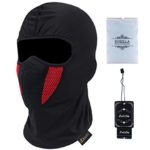 Balaclava Ski Mask, Zoizlla Motorcycle Face Mask for Men/Women, Thin Breathable Face Mask, Tactical Mask Snowboard Headgear – Black