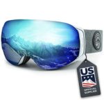 Wildhorn Roca Snowboard & Ski Goggles – US Ski Team Official Supplier – Interchangeable Lens – Premium Snow Goggles