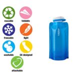 Vapur Shades Flexible Water Bottle (10195), .50 Liter, 16 Ounces