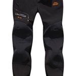 BenBoy Women’s Outdoor Waterproof Windproof Fleece Cargo Snow Ski Hiking Pants,SF1602W Black S