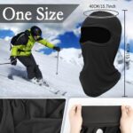 Ski Mask, Balaclava for Men Women, Shiesty Ski Mask, Balaclava Face Mask Men, Black and White Balaclava, Face Mask for Cold Weather, Windproof UV Face Mask, Ski Mask for Men, Dirt Bike Accessories