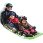 ESP 66″ Family Fun Toboggan – Four Rider Sled – Lime 1136