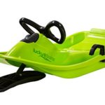 Lucky Bums Plastic Racer Sled, 40-Inch, Green/Black