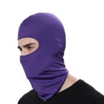 Ganway GAMWAY Ski Mask Balaclava Hood Skullies Beanies Outdoor Sports Cycling Hat (Purple)