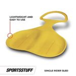 Sportsstuff Spoon Sled, Plastic Single Rider Sit-On Sled