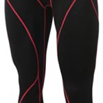 Tesla TM-YUC32-KKR_Medium Men’s Thermal Wintergear Capri Shorts Compression Baselayer Tights YUC32